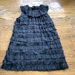 TWELVE by TWELVE L.A. Little Black Ruffle Dress L